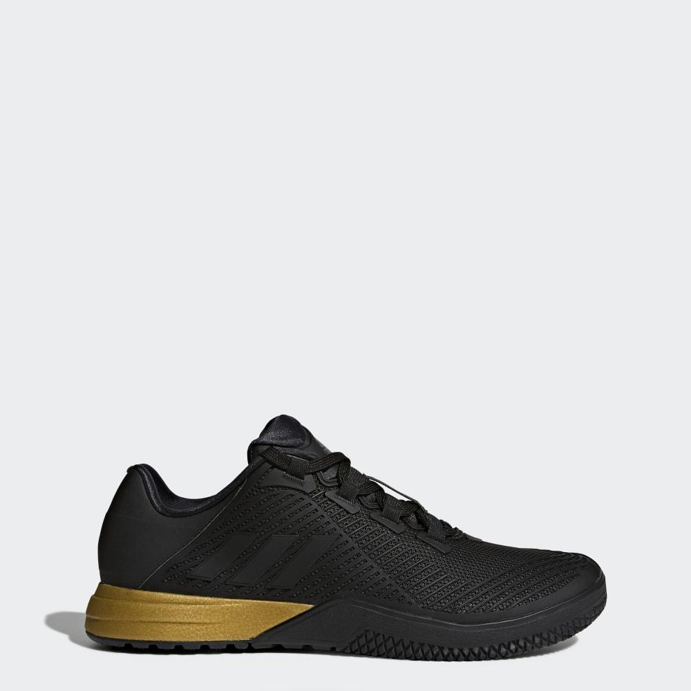 Adidas Men's CrazyPower Trainers Black/Gold Metal Ireland BB3207